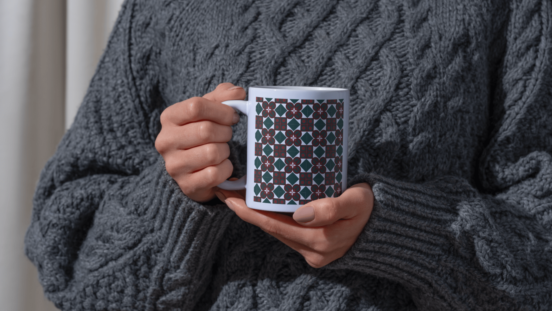 Taza con módulo de color